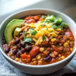 20-Minute Vegetarian Chili Recipe