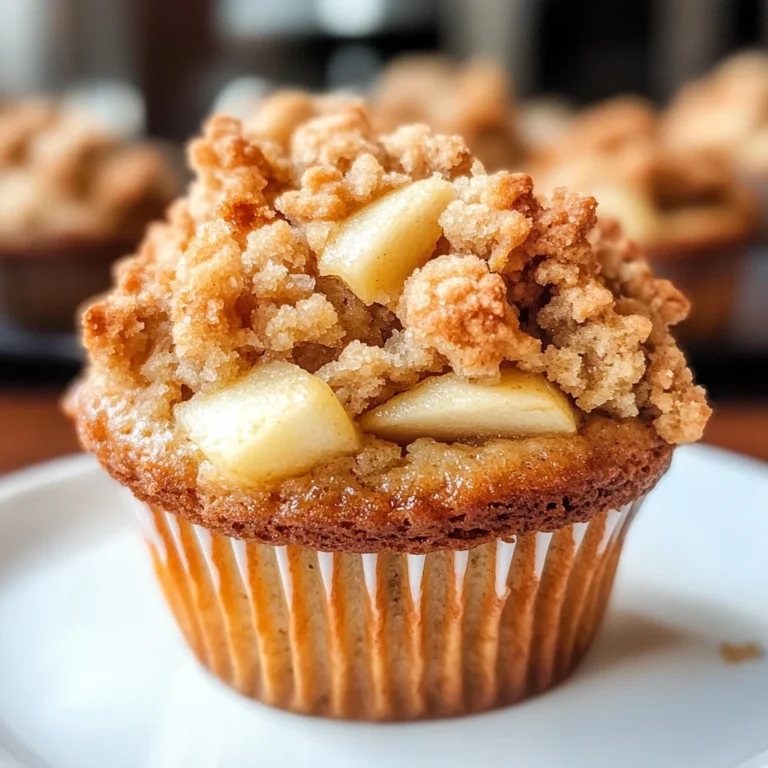 Apple Crumble Muffins