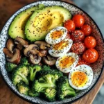 Avocado and Egg Breakfast Bowl