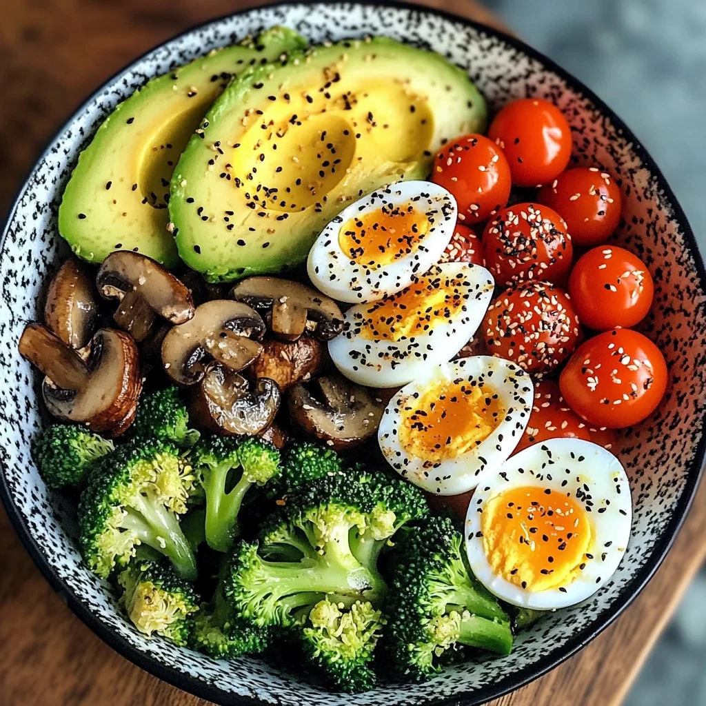 Avocado and Egg Breakfast Bowl
