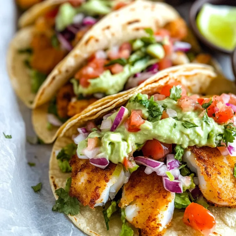 Baja Fish Tacos Recipe