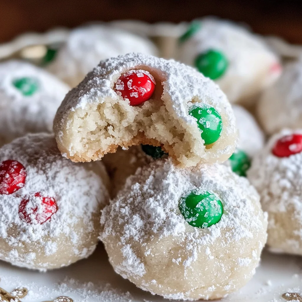 Christmas Snowball Cookies
