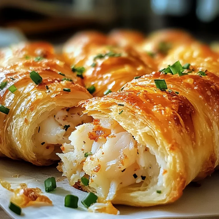 Crab Crescent Bites