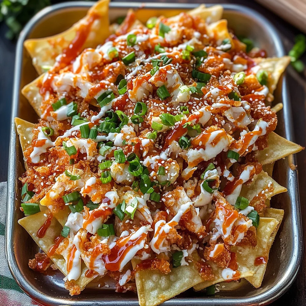 Crab Rangoon Nachos