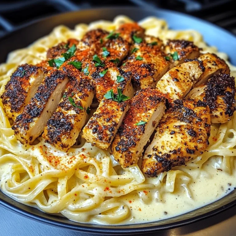 Creamy Cajun Chicken Linguine