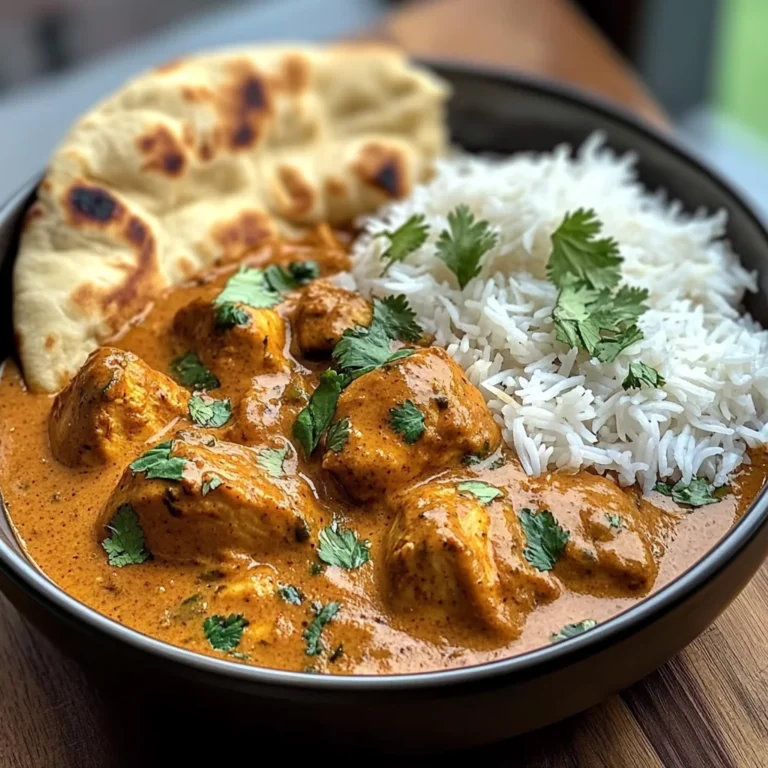 Creamy Indian Chicken Curry Recipe
