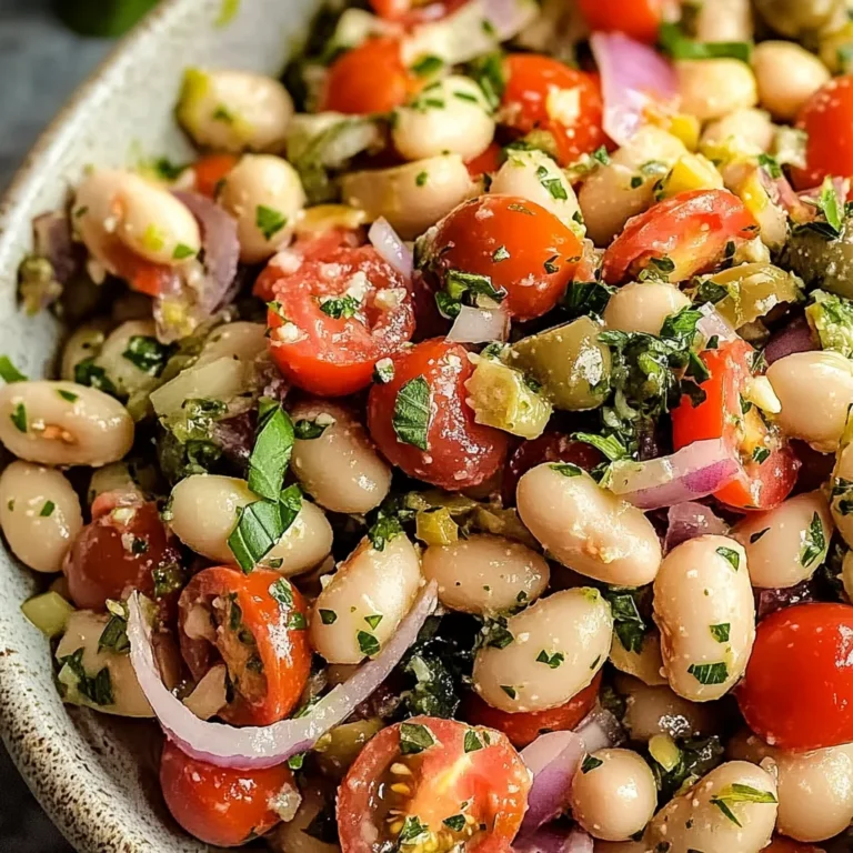 Italian White Bean Salad Recipe