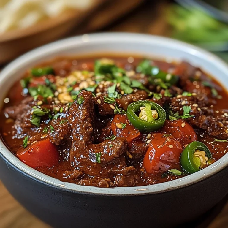 Korean Chile Con Carne