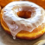Maple Glazed Pumpkin Donuts