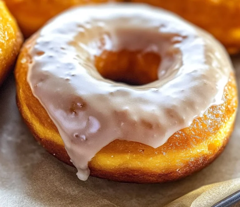 Maple Glazed Pumpkin Donuts