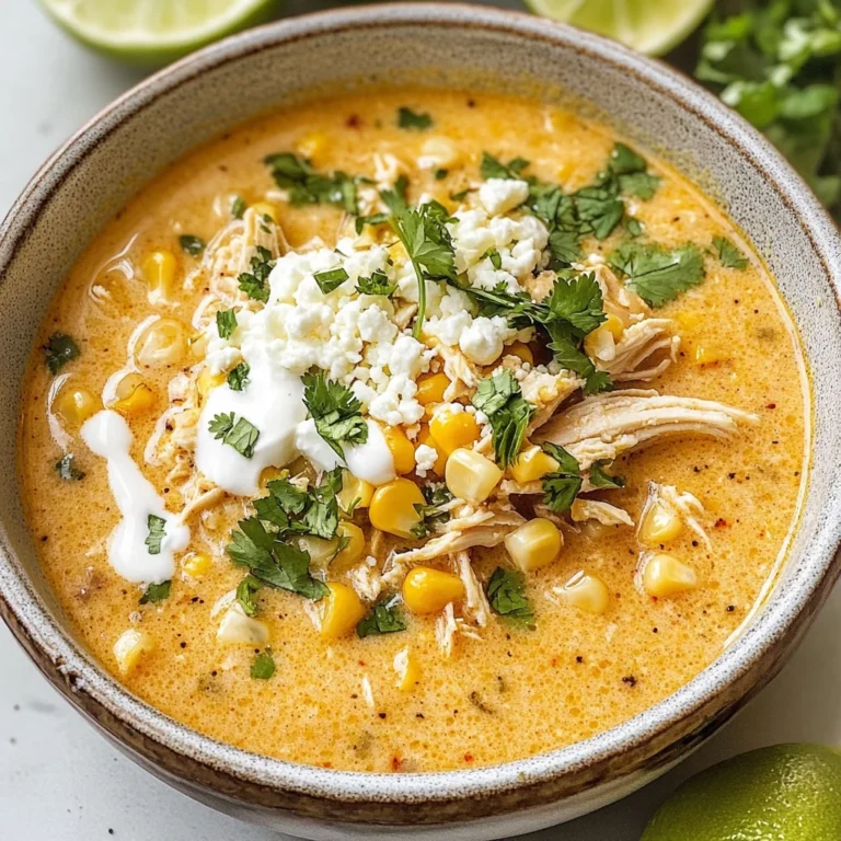 Mexican Street Corn Soup
