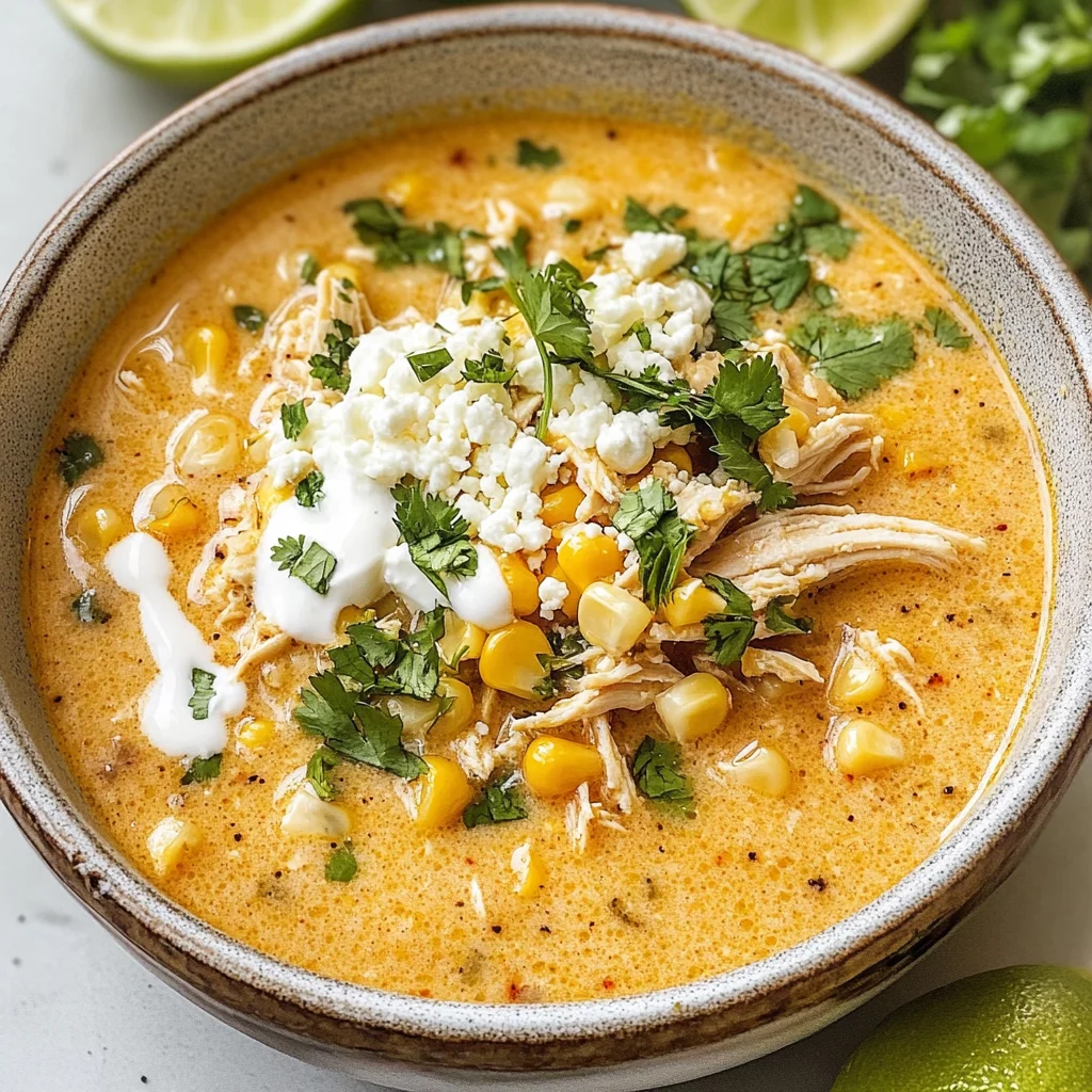 Mexican Street Corn Soup