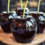 Poison Toffee Apples for Halloween