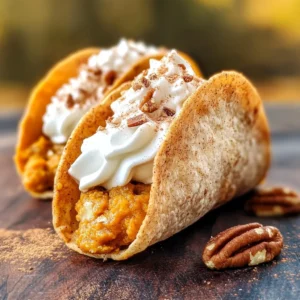 Pumpkin Pie Tacos