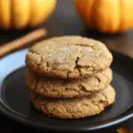 Soft and Chewy Pumpkin Molasses Cookies