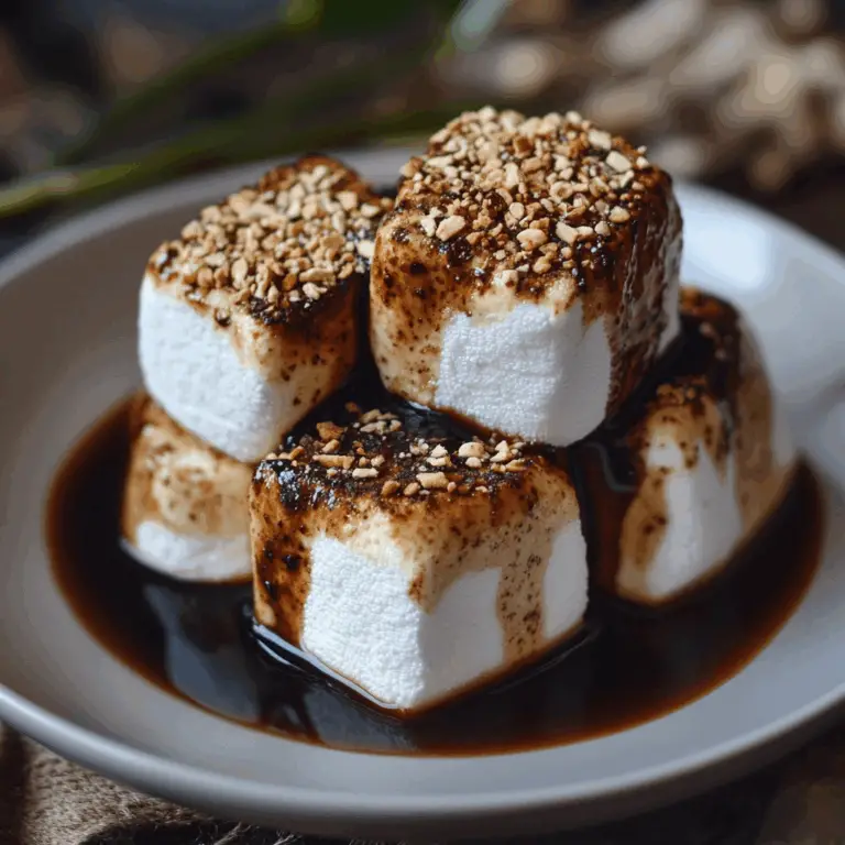 Toasted vegan marshmallows Coffee Syrup