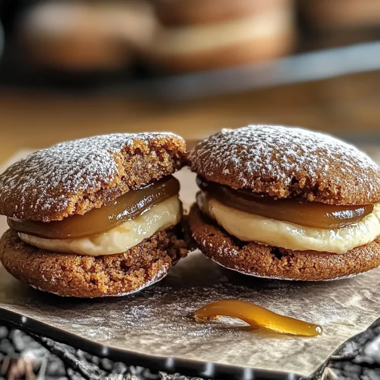Apple Cider Whoopie Pie Cookies with Caramel
