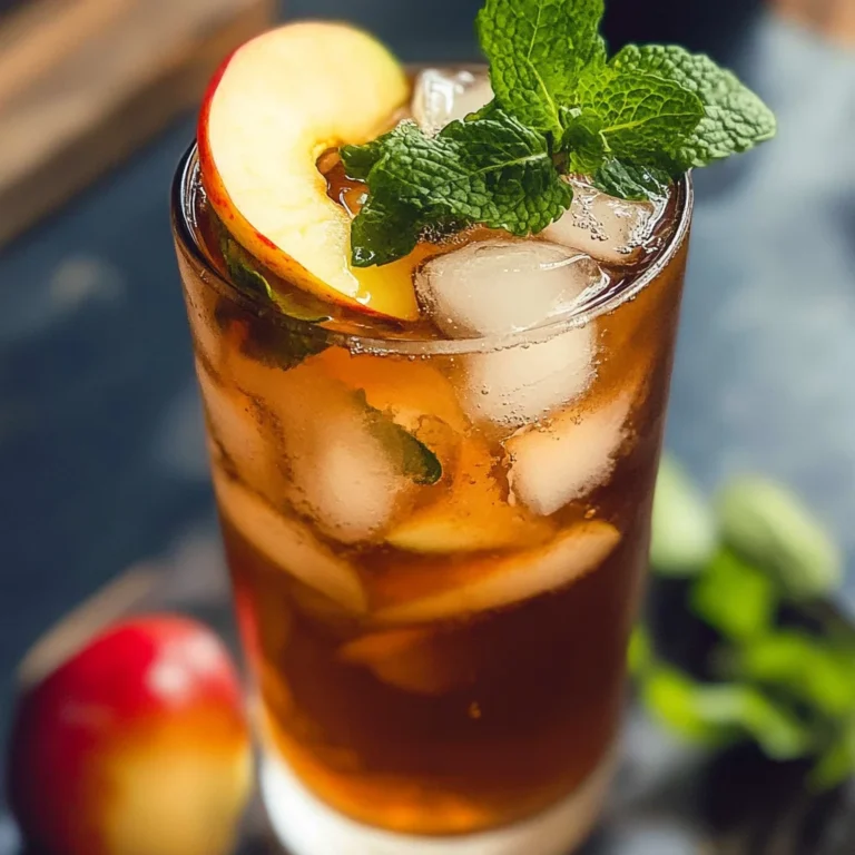 Apple Iced Tea Recipe
