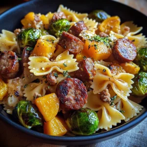 Autumn Sausage Pasta Squash: Amazing 25-Min Fall Favorite