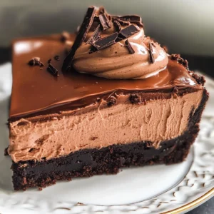BEST NO BAKE CHOCOLATE CHEESECAKE RECIPE