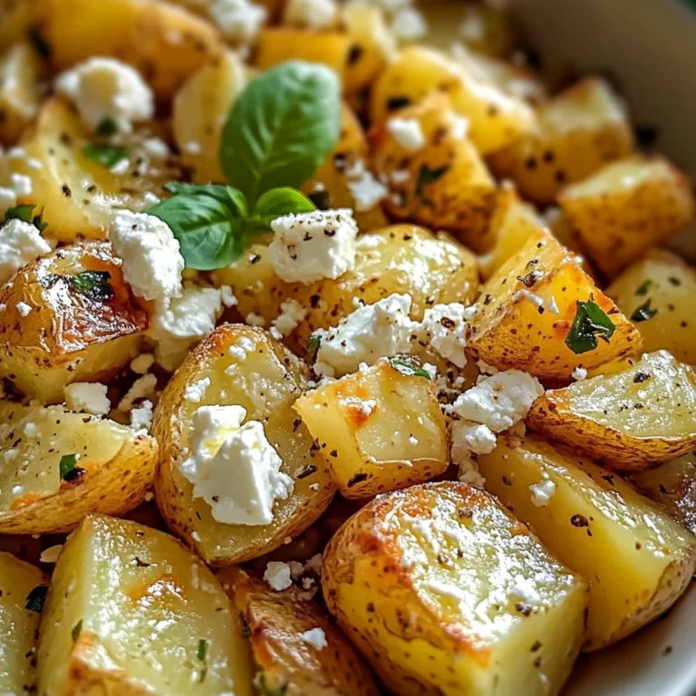 Baked Feta Potatoes