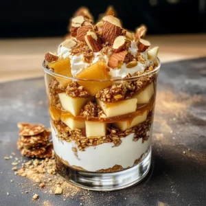 Bratapfel-Karamell-Spekulatius-Trifle