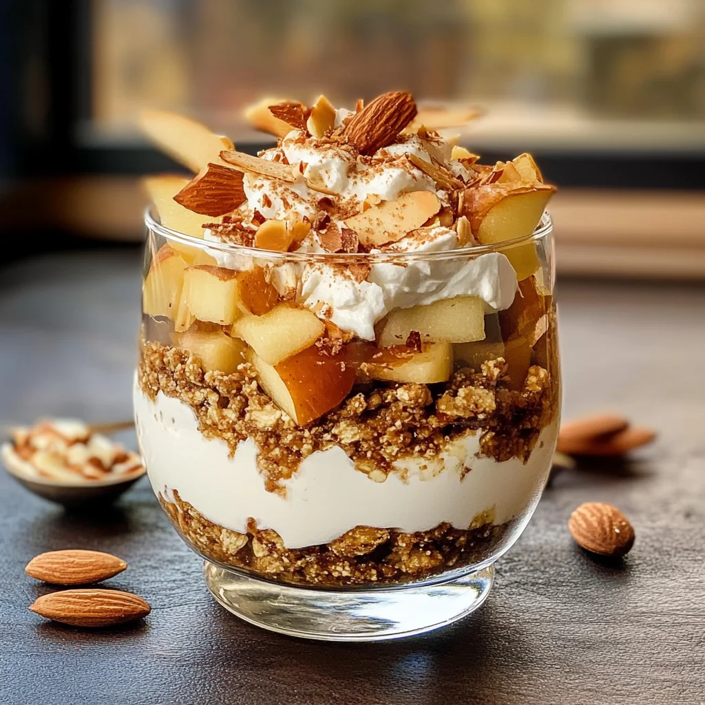 Bratapfel-Karamell-Spekulatius-Trifle