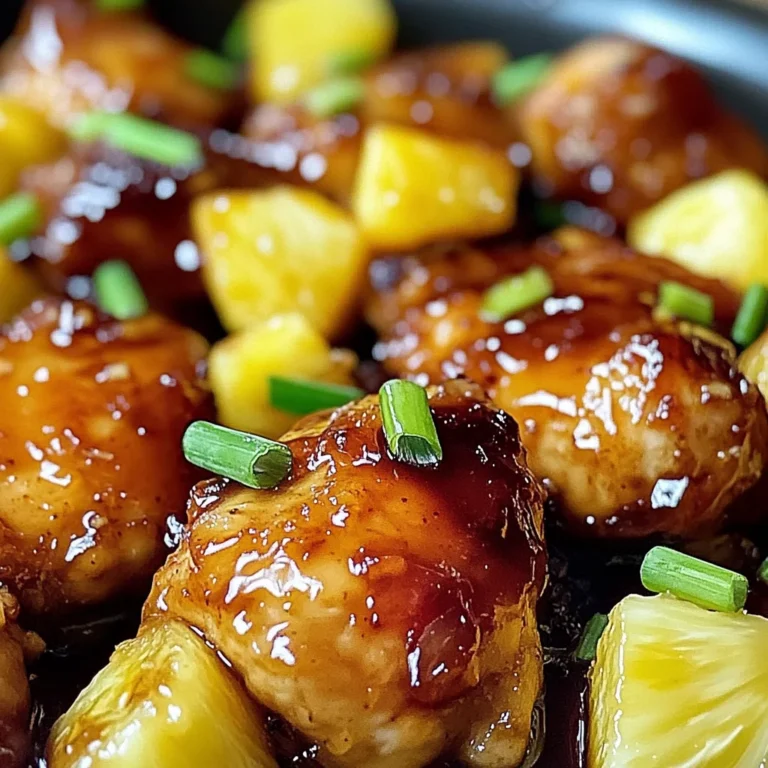 Brown Sugar Pineapple Chicken