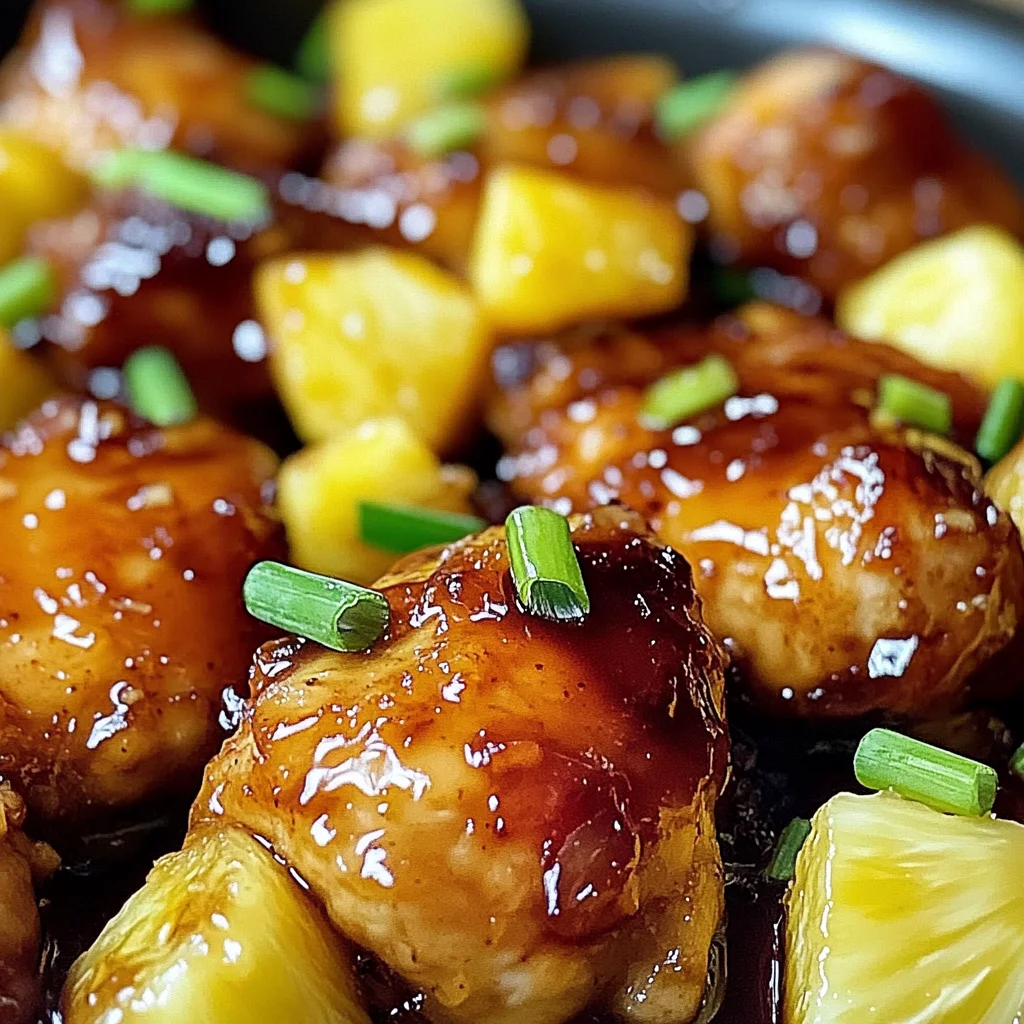 Brown Sugar Pineapple Chicken
