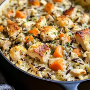 Chicken Wild Rice Casserole Recipe