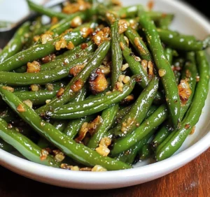 Chinese Green Beans With Garlic Sauce