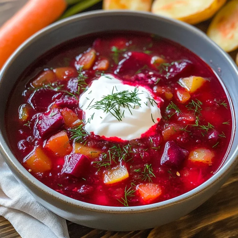 Classic Borscht Recipe (Beet Soup)
