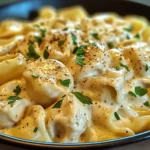 Crockpot Chicken Alfredo Tortellini: A Creamy Delight You’ll Love!