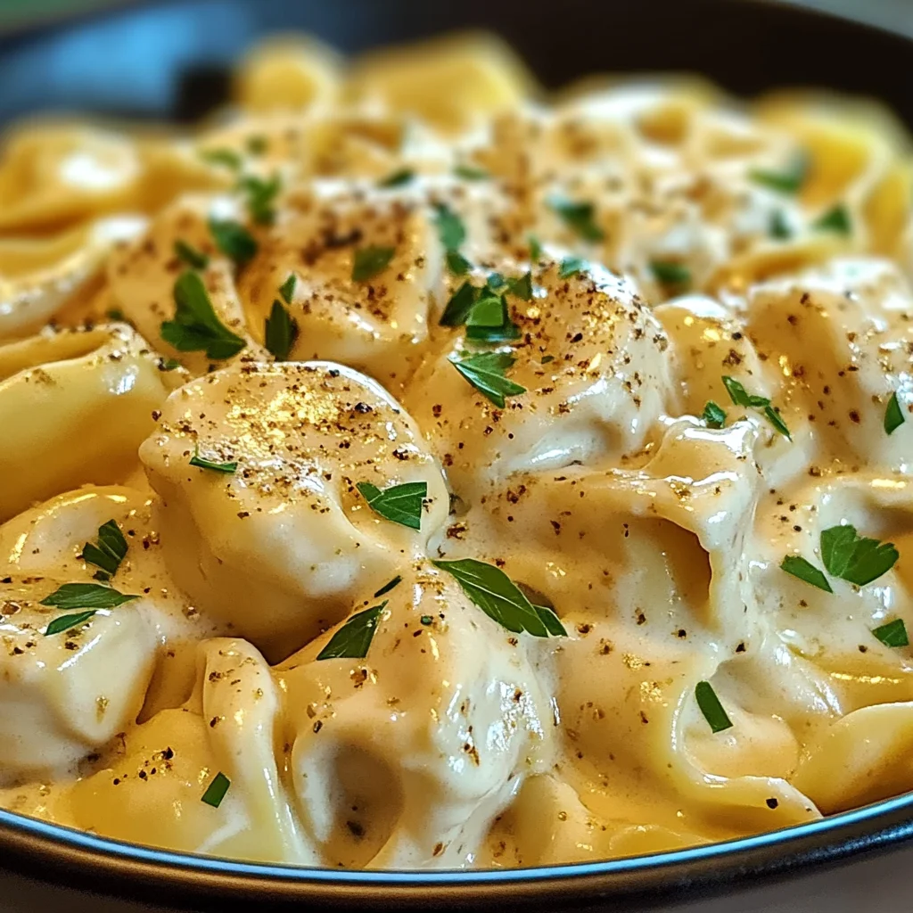 Crockpot Chicken Alfredo Tortellini: A Creamy Delight You’ll Love!