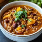 Crockpot Pumpkin Chili