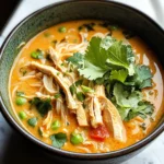 Easy Thai Chicken Curry Soup