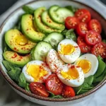 Egg & Avocado Veggie Bowl
