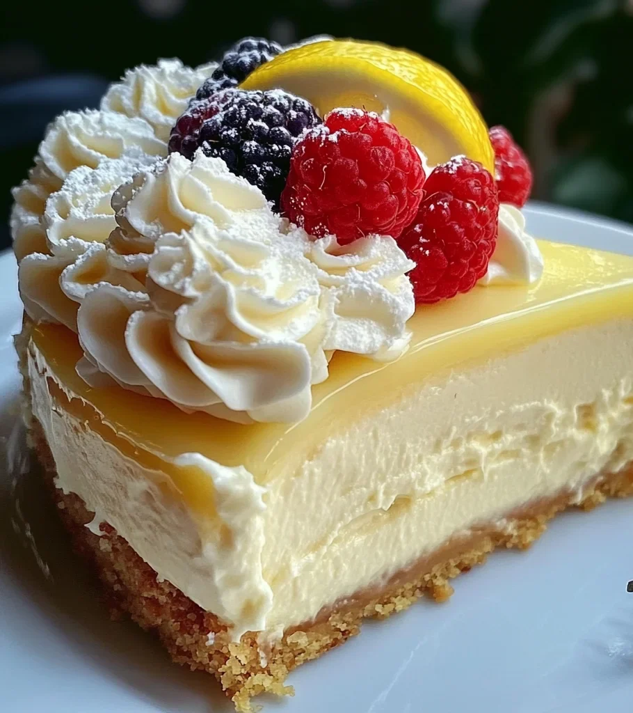 Lemon Cheesecake Delight Recipe is a must-try dessert!