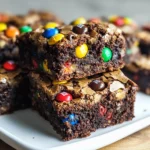 Monster Cookie Fudgy Brownies