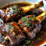 Red Wine Braised Lamb Shanks