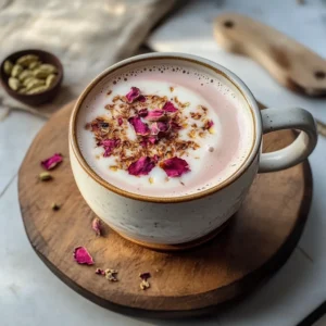 Rose Cardamom Tea Latte: A Cozy, Fragrant Delight