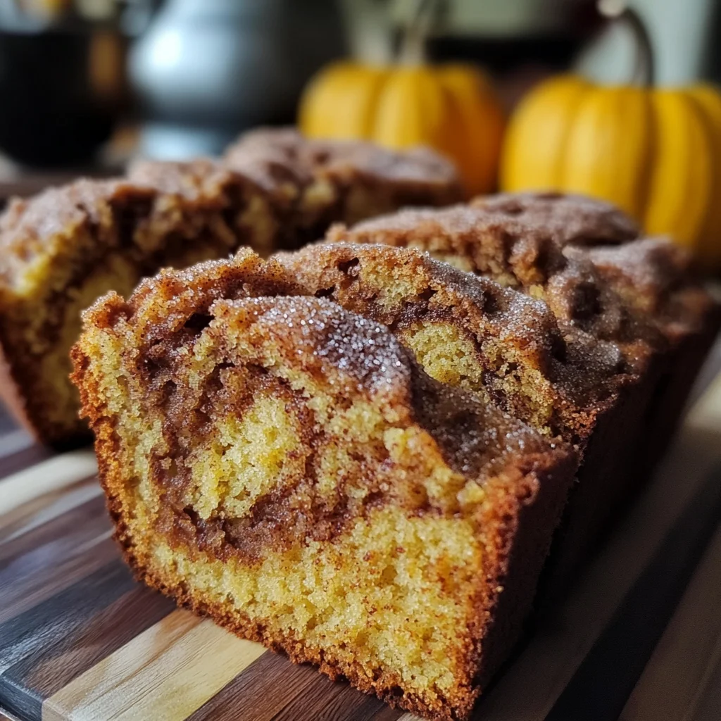 Snickerdoodle Pumpkin Bread