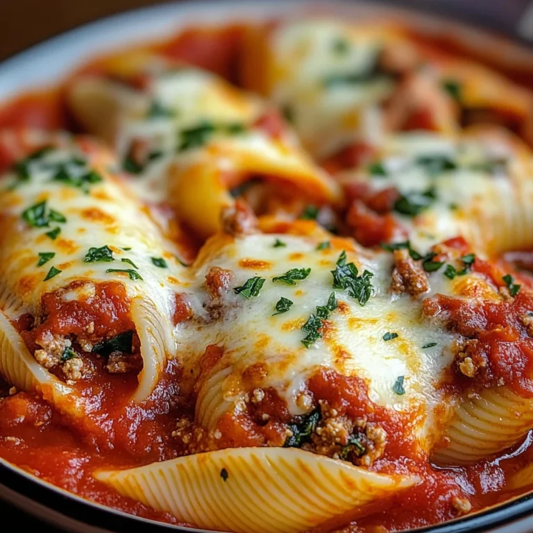 Stuffed Shells with Meat