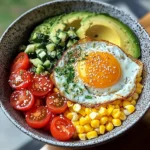 Sunshine Veggie & Egg Bowl