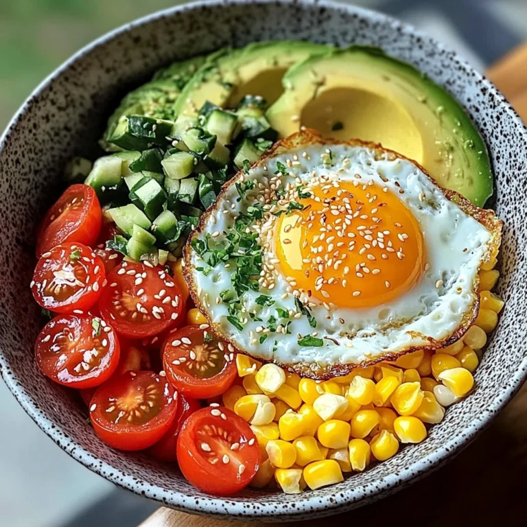 Sunshine Veggie & Egg Bowl