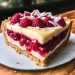 Vegan White Chocolate Raspberry Tart