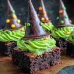 Wicked Witch Hat Brownies