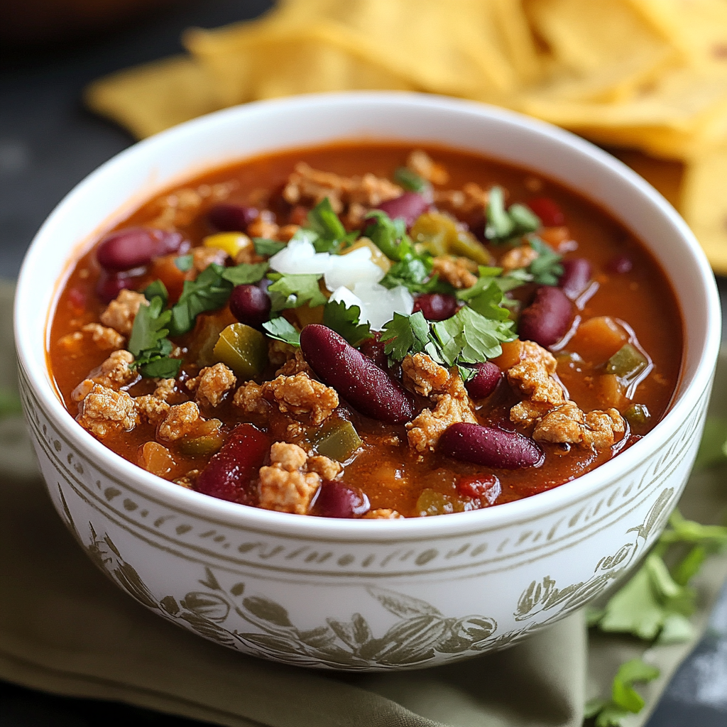 Easy Turkey Chili