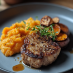 Steak de Chou-Fleur Vegan au Four & Purée de Patate Douce / Vegan Cauliflower Steak & Mashed Sweet Potatoes