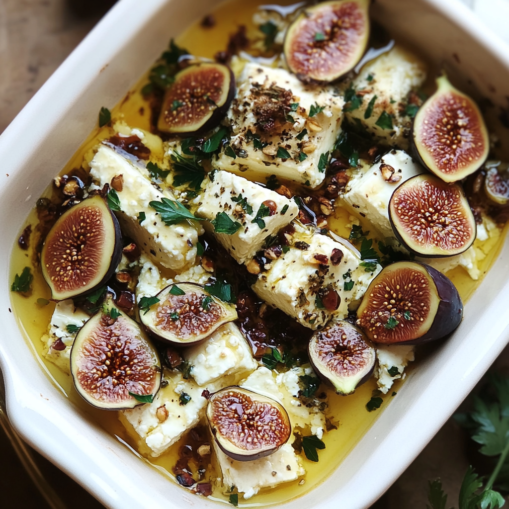 Baked Feta and Figs